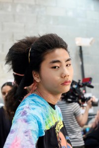 Backstage at Gypsy Sport RTW Fall 2017