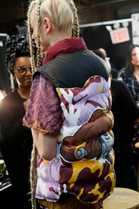 Backstage at Gypsy Sport RTW Fall 2017