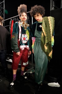 Backstage at Gypsy Sport RTW Fall 2017