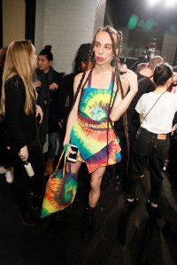 Backstage at Gypsy Sport RTW Fall 2017