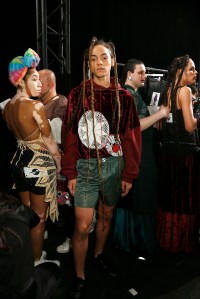 Backstage at Gypsy Sport RTW Fall 2017