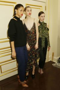 Backstage at Jason Wu RTW Fall 2017