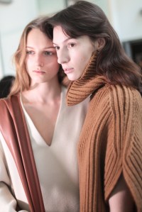 Backstage at Jil Sander RTW Fall 2017