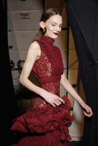 Backstage at Jonathan Simkhai RTW Fall 2017