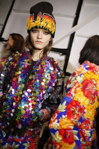 Backstage at Libertine RTW Fall 2017