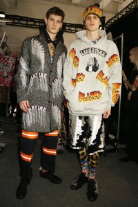 Backstage at Libertine RTW Fall 2017