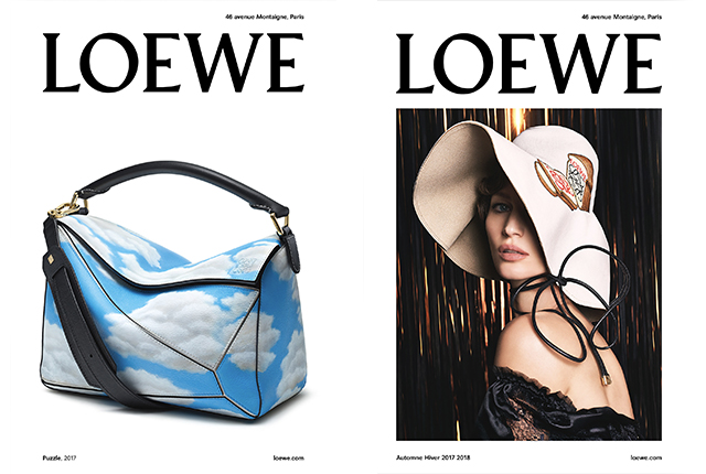 The Loewe fall 2017 campaign.