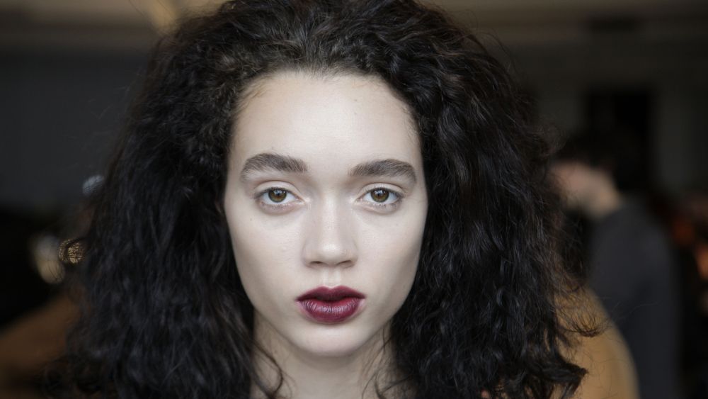 Backstage at Mara Hoffman RTW Fall 2017