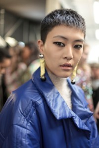 Backstage at Marni RTW Fall 2017