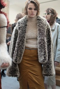Backstage at Marni RTW Fall 2017