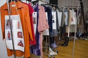 Backstage at Maryam Nassir Zadeh RTW Fall 2017