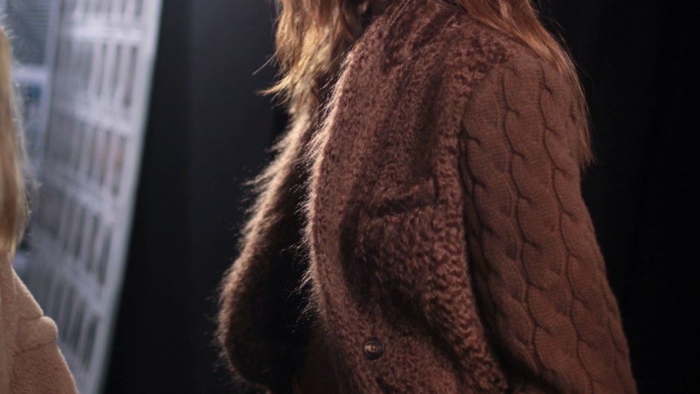 Backstage at Max Mara RTW Fall 2017