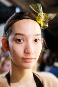 Backstage at Milly RTW Fall 2017
