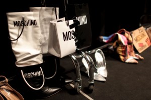 Backstage at Moschino RTW Fall 2017