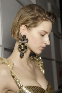 Backstage at Naeem Khan RTW Fall 2017