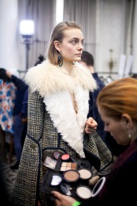 Backstage at Peter Pilotto RTW Fall 2017