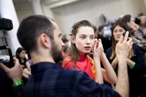 Backstage at Peter Pilotto RTW Fall 2017