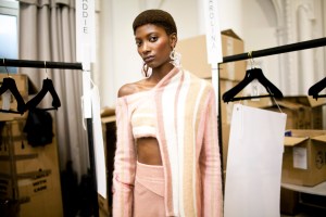Backstage at Peter Pilotto RTW Fall 2017