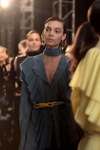 Backstage at Prabal Gurung RTW Fall 2017