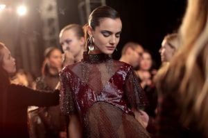 Backstage at Prabal Gurung RTW Fall 2017