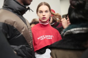 Backstage at Public School RTW Fall 2017
