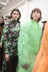 Backstage at Emilio Pucci RTW 2017