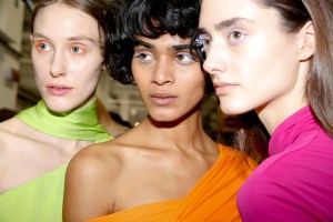 Backstage at Emilio Pucci RTW 2017
