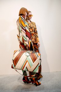 Backstage at Emilio Pucci RTW 2017