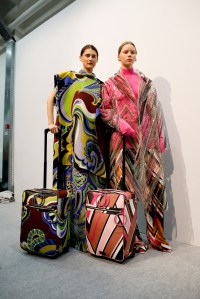 Backstage at Emilio Pucci RTW 2017