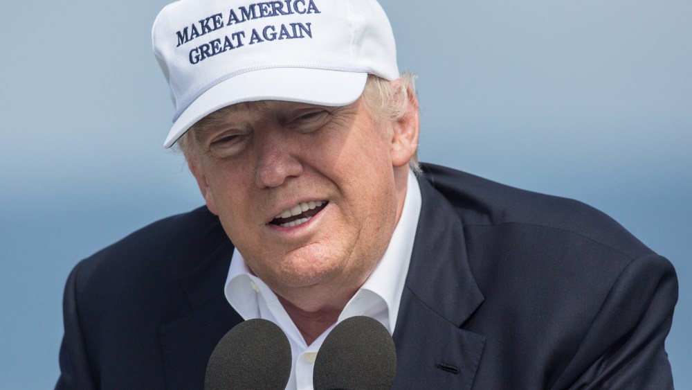 President Trump's Casual Day At Mar-A-Lago Ahead of Red Cross Ball