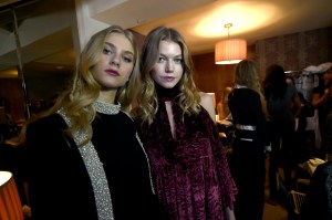 Backstage at Rachel Zoe RTW Fall 2017