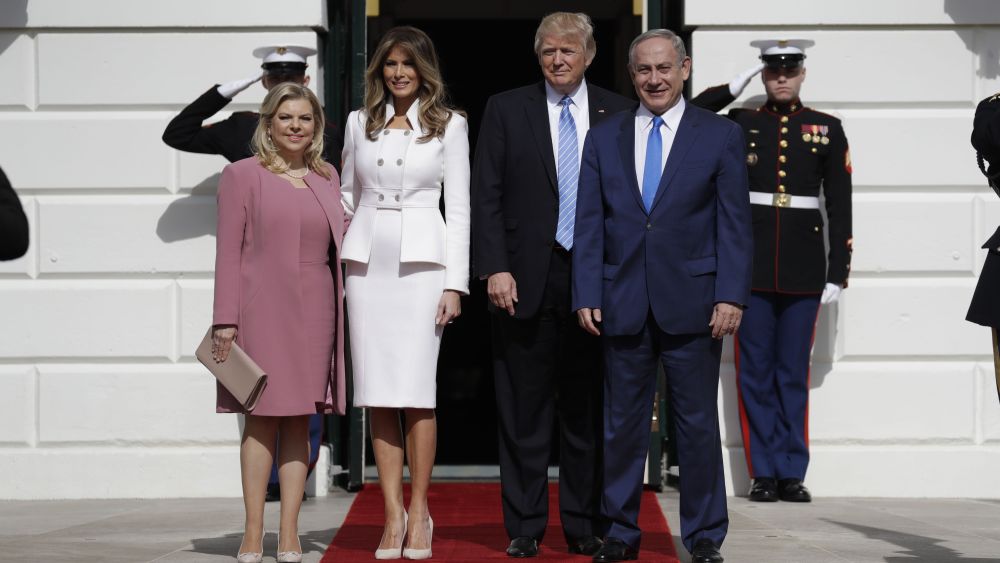 First Lady Melania Trump Wears Karl Lagerfeld for Netanyahu Meeting