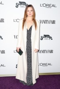 Grace Gummer in Giorgio Armani Vanity Fair and L'Oreal Paris Celebrate Young Hollywood
