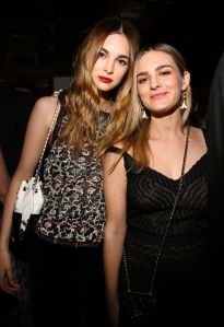 Laura Love and Nathalie LoveChanel Charles Finch pre-Oscar dinner