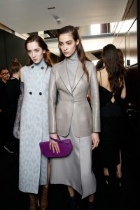 Backstage at Salvatore Ferragamo RTW Fall 2017