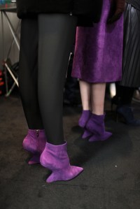 Backstage at Salvatore Ferragamo RTW Fall 2017