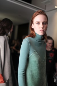 Backstage at Salvatore Ferragamo RTW Fall 2017