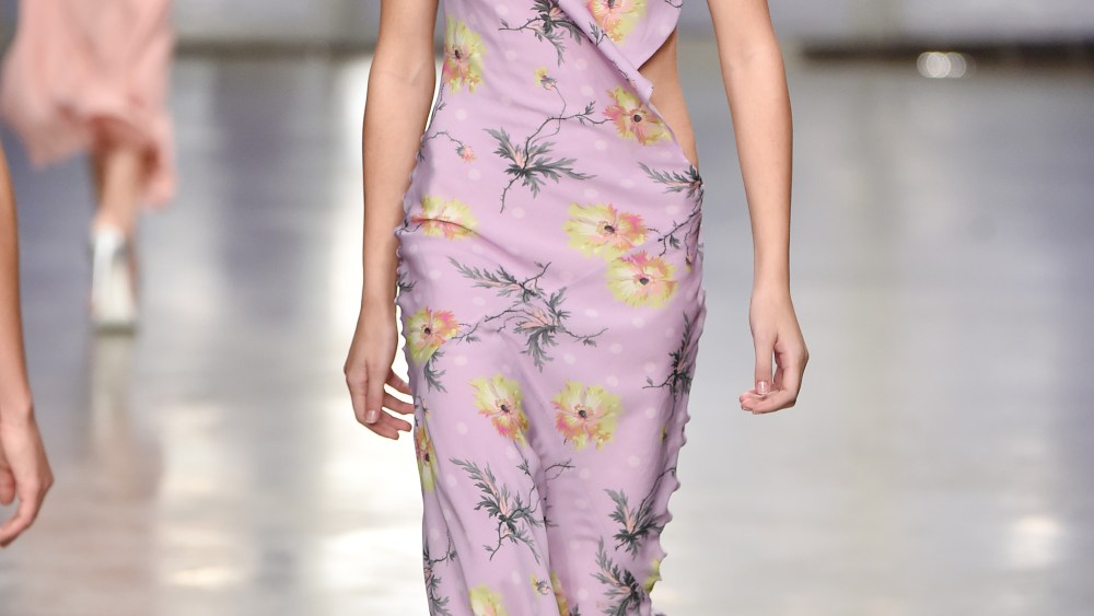 Sistine Stallone at the Topshp Unique Fall 2017 show