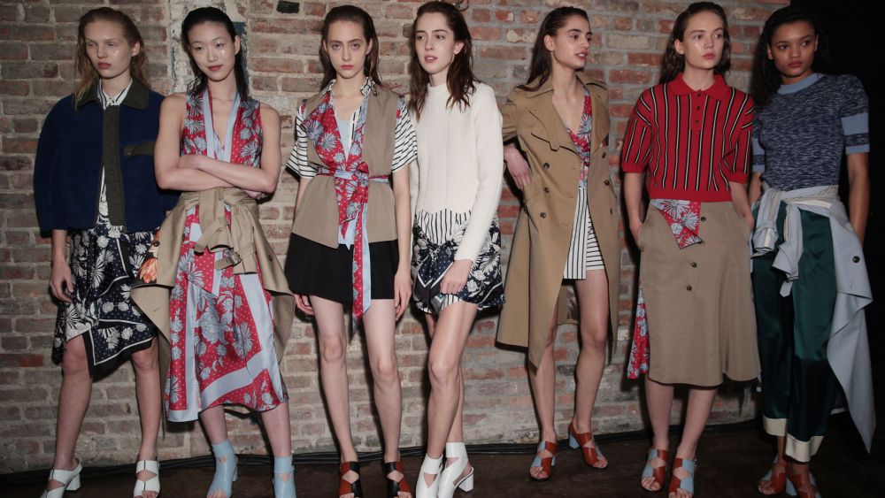 Backstage at Thakoon RTW Fall 2017