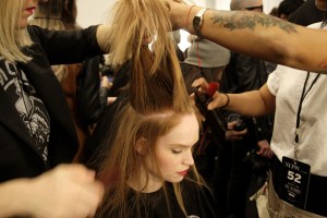 Backstage at The Blonds presented by Made RTW Fall 2017