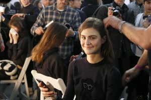 Backstage at Tibi RTW 2017