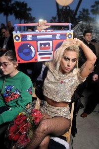 Lady Gaga Front Row at Tommy Hilfiger RTW Spring 2017
