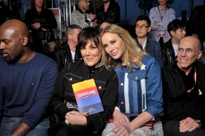 Kris Jenner, Dee Ocleppo Front Row at Tommy Hilfiger RTW Spring 2017