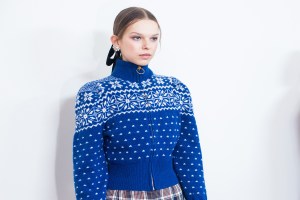 Backstage at Tory Burch RTW Fall 2017