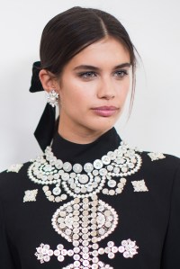 Backstage at Tory Burch RTW Fall 2017