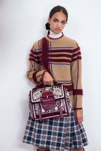 Backstage at Tory Burch RTW Fall 2017