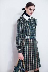 Backstage at Tory Burch RTW Fall 2017