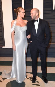 Rosie Huntington-Whiteley and Jason Statham Vanity Fair Oscar Party 2017