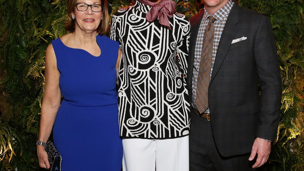 NEW YORK, NY - MARCH 16: (L-R) Co-founder & CEO at Garden & Gun Rebecca Darwin, Chef and TV personality Carla HallÊand Senior Vice President & Editor in Chief at Garden & Gun David DiBenedetto attend the Garden & Gun 10th Anniversary Celebration in NYC at Beekman Hotel on March 16, 2017 in New York City. (Photo by Monica Schipper/Getty Images for Garden & Gun)
