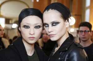 Backstage at Balmain RTW Fall 2017